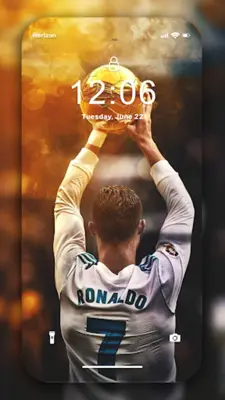 Soccer Ronaldo wallpaper CR7 android App screenshot 1